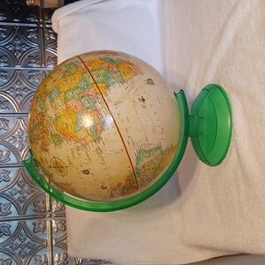 Globemaster 12 inch diameter globe, brown globe, office library decor